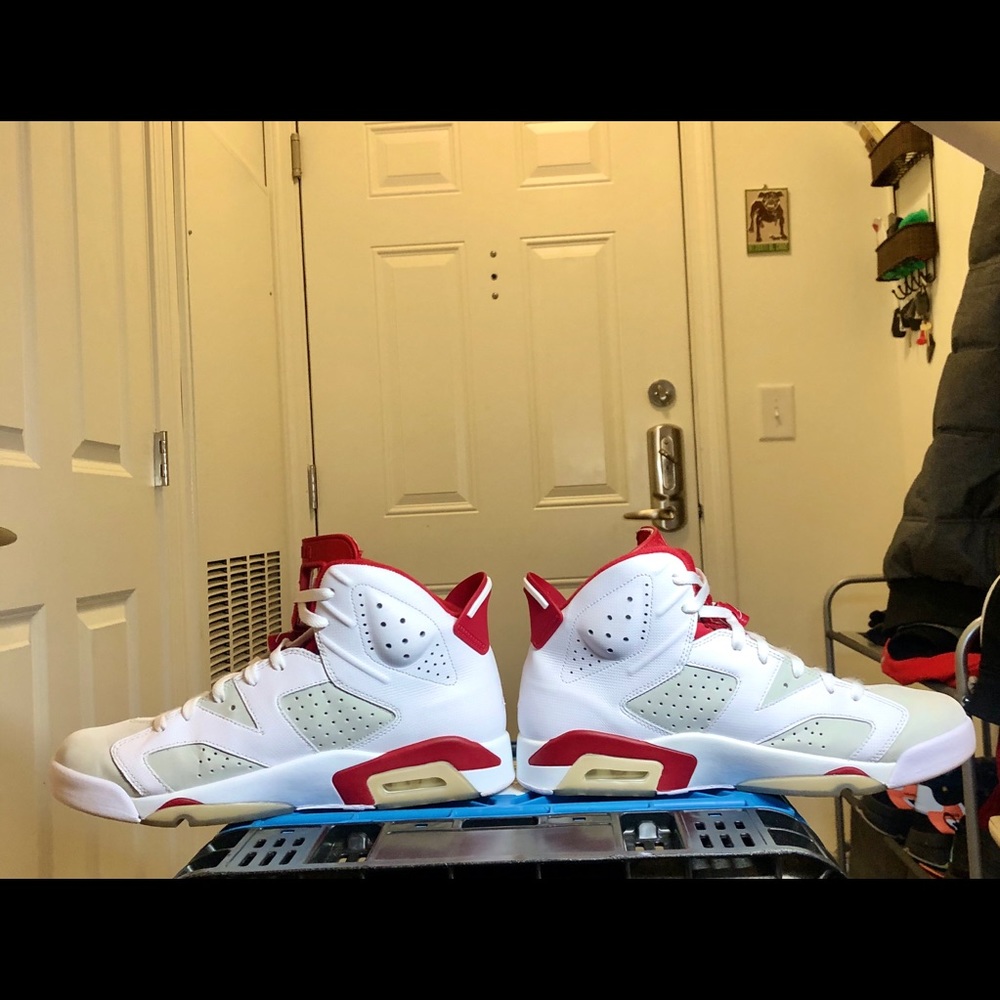 Nike Jordan VI 6 Retro Alternate Hare Mens Sz 11.5